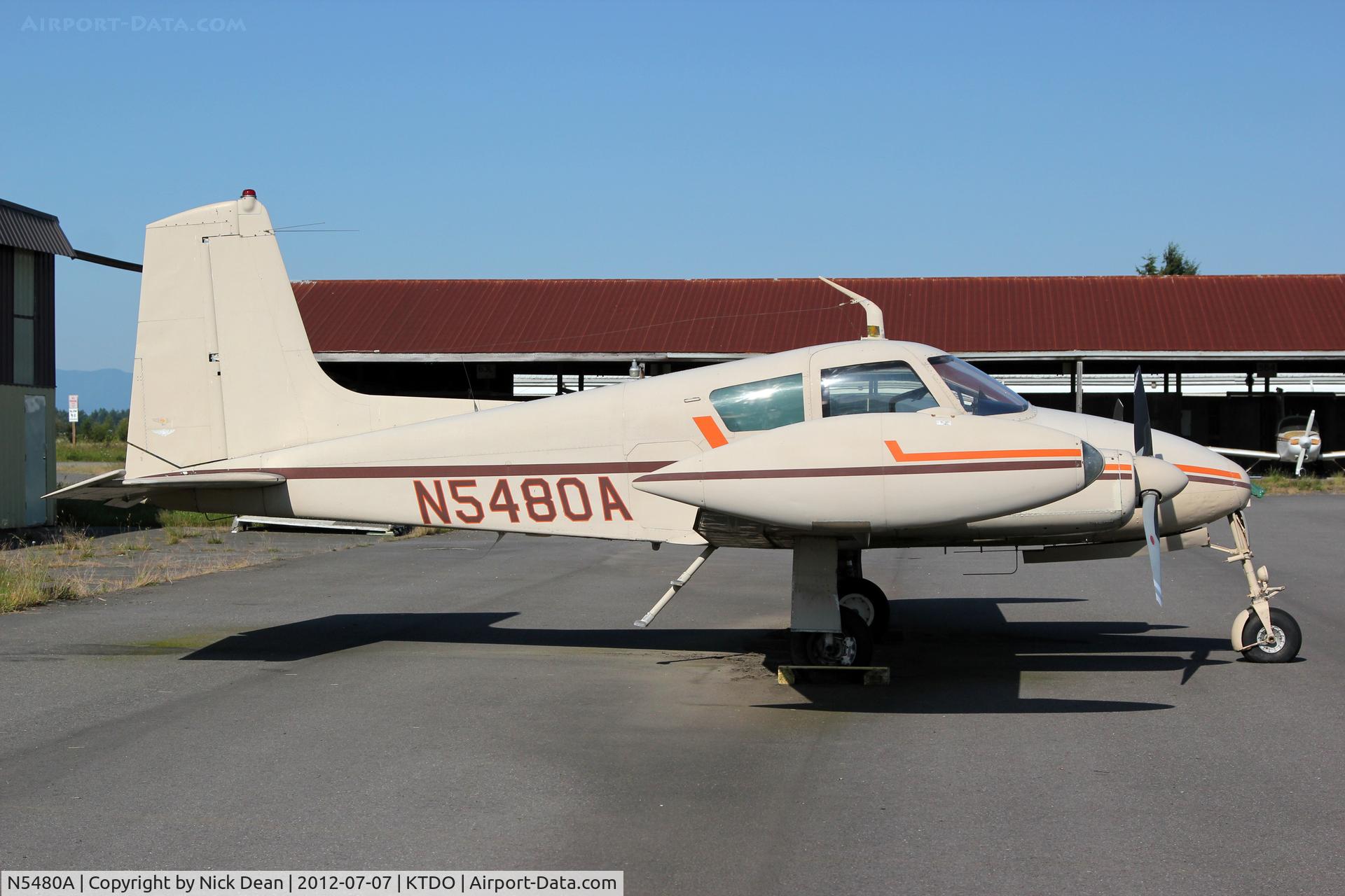 N5480A, 1958 Cessna 310B C/N 35680, KTDO/TDO