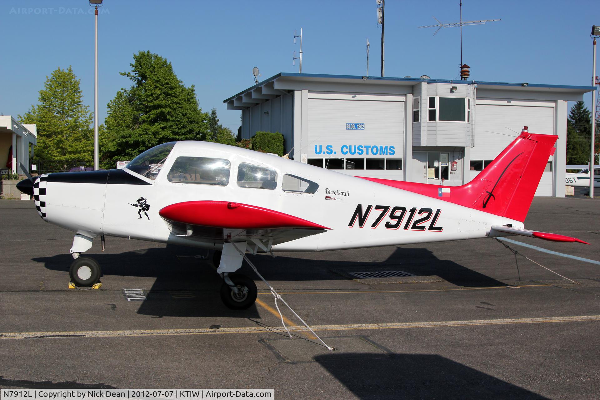 N7912L, 1966 Beech A23-19 C/N MB-129, KTIW/TIW