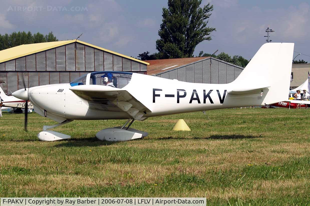 F-PAKV, Europa XS Tri-Gear C/N 564, Europa Avn Europa XS [564] Vichy~F 08/07/2006