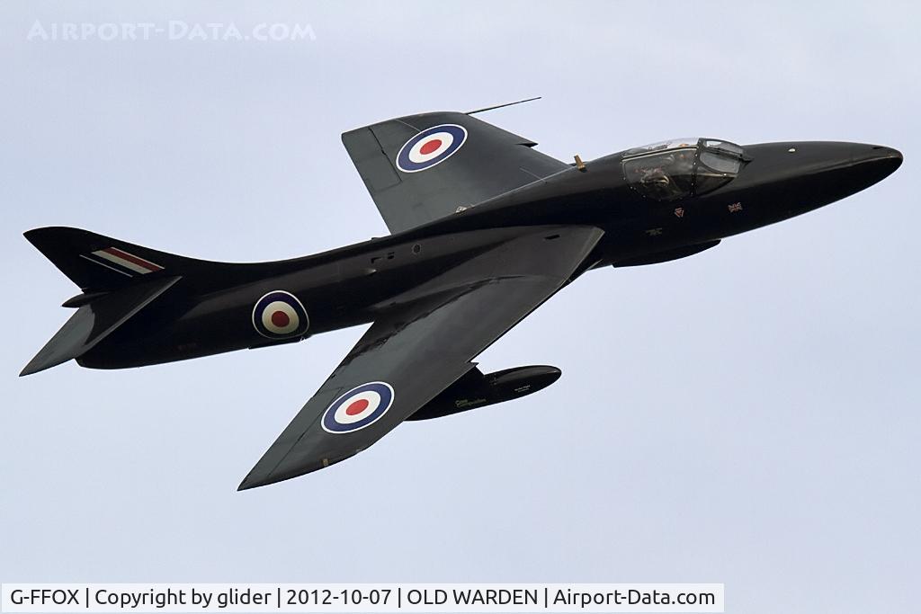 G-FFOX, 1955 Hawker Hunter T.7B C/N 41H-670792, Good to see a Hunter displaying