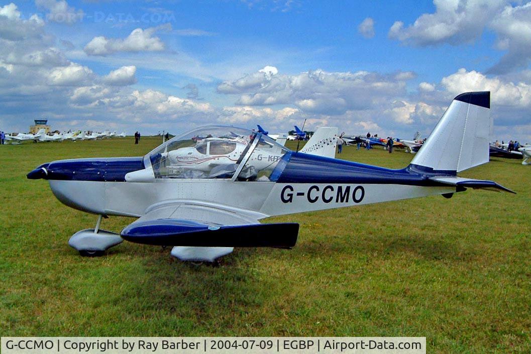 G-CCMO, 2003 Aerotechnik EV-97A Eurostar C/N PFA 315-14155, Evektor EV-97A Eurostar [PFA 315-14155] Kemble~G 09/07/2004