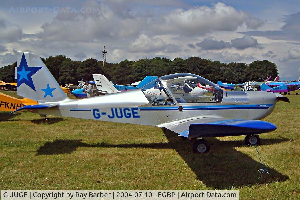 G-JUGE, 2003 Cosmik EV-97 TeamEurostar UK C/N 1709, Evektor EV-97 Eurostar [1709] Kemble~G 10/07/2004