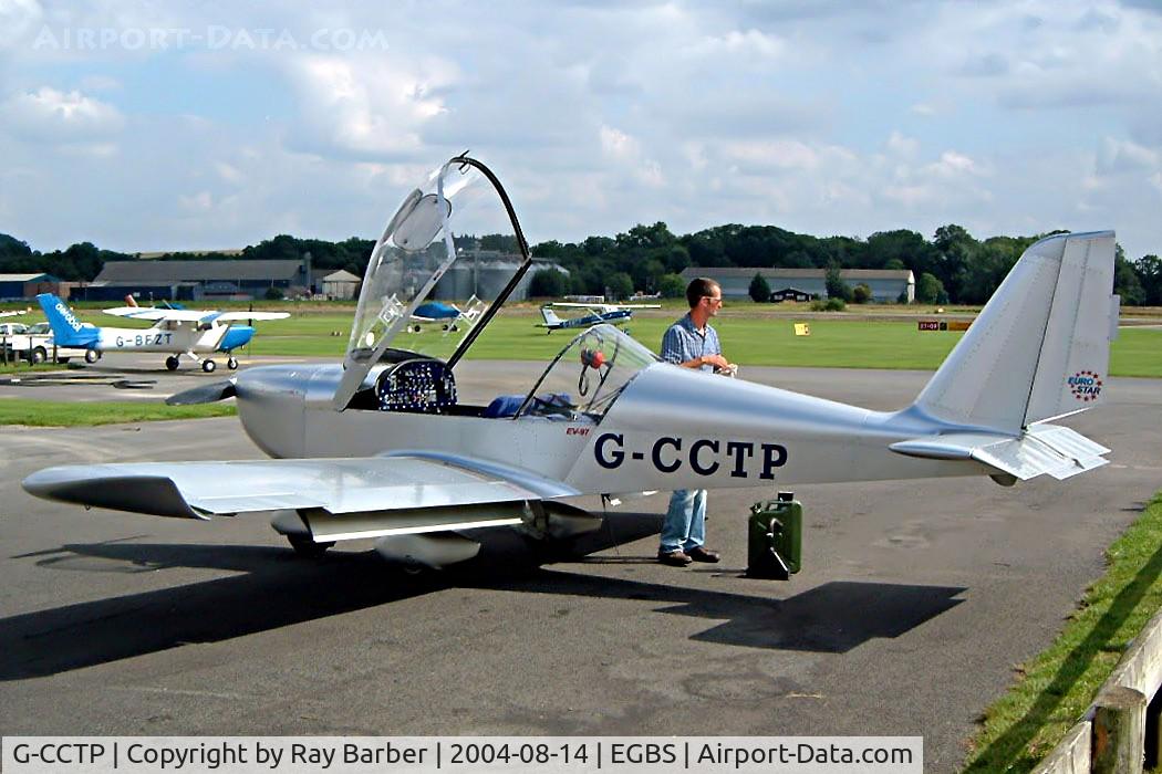 G-CCTP, 2004 Aerotechnik EV-97 TeamEurostar C/N PFA 315-14185, Evektor EV-97 Eurostar [PFA 315-14185] Shobdon~G 14/08/2004