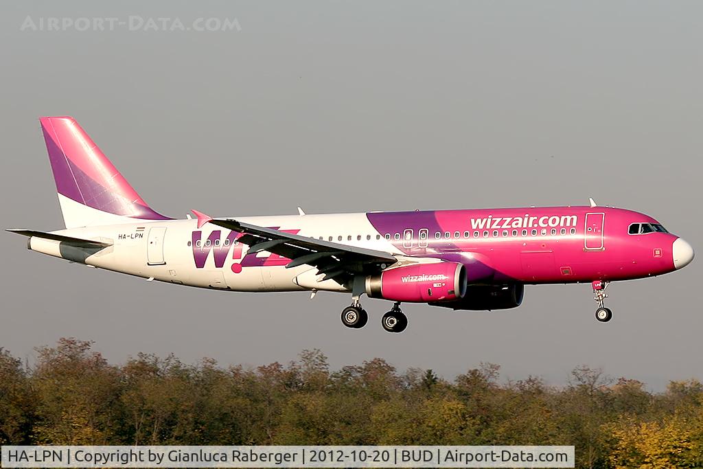 HA-LPN, 2007 Airbus A320-232 C/N 3354, HA-LPN @ BUD