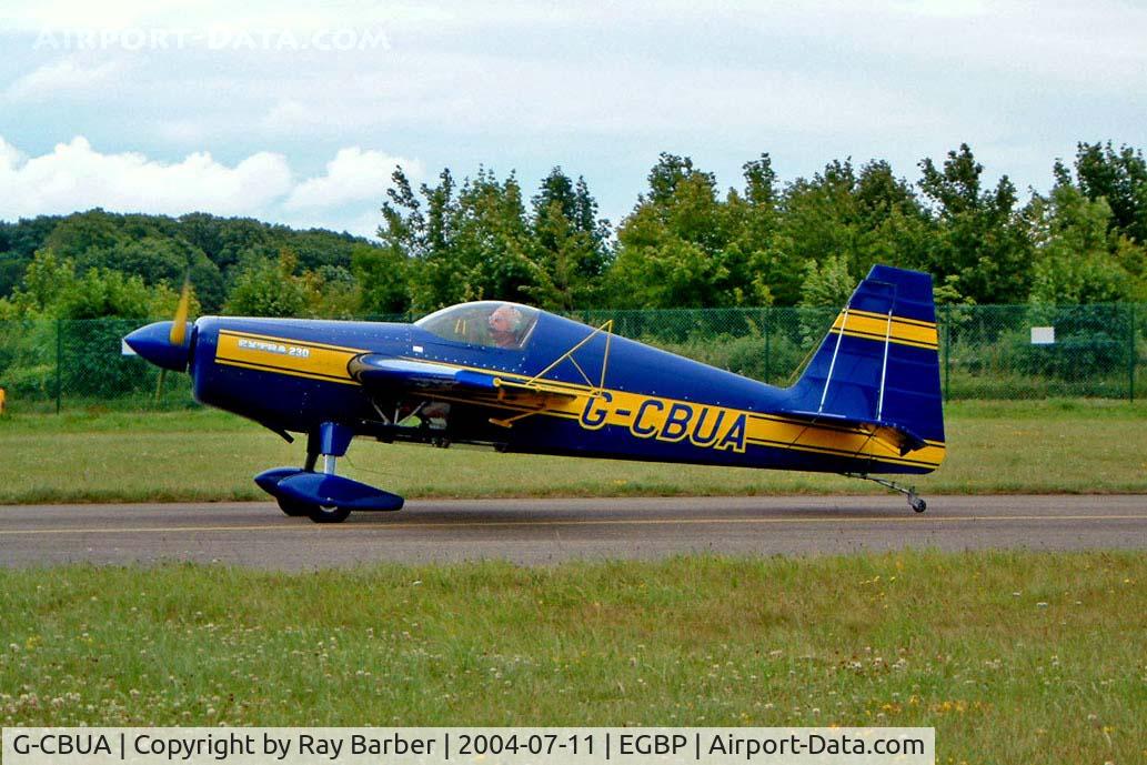 G-CBUA, 1986 Extra EA-230 C/N 009, Extra 230 [009] Kemble~G 11/07/2004