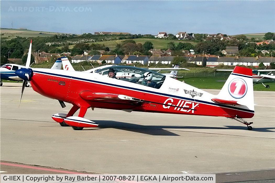 G-IIEX, 1995 Extra EA-300L C/N 04, Extra EA300/L [04] Shoreham~G 27/08/2007.