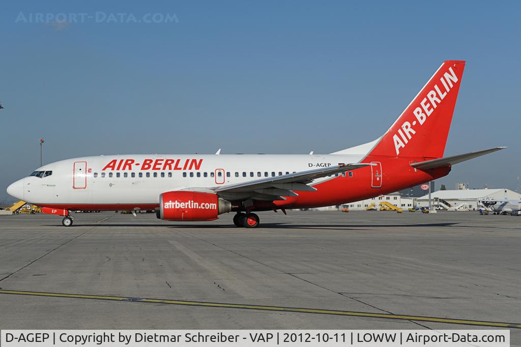 D-AGEP, 1998 Boeing 737-75B C/N 28102, Air Berlin Boeing 737-700