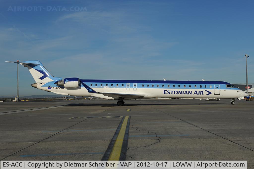 ES-ACC, 2011 Bombardier CRJ-900LR (CL-600-2D24) C/N 15262, Estonian Regionaljet 900