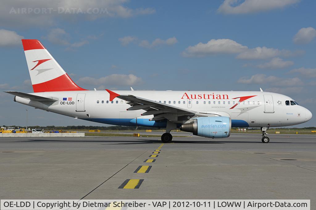 OE-LDD, 2005 Airbus A319-112 C/N 2416, Austrian Airlines Airbus 319