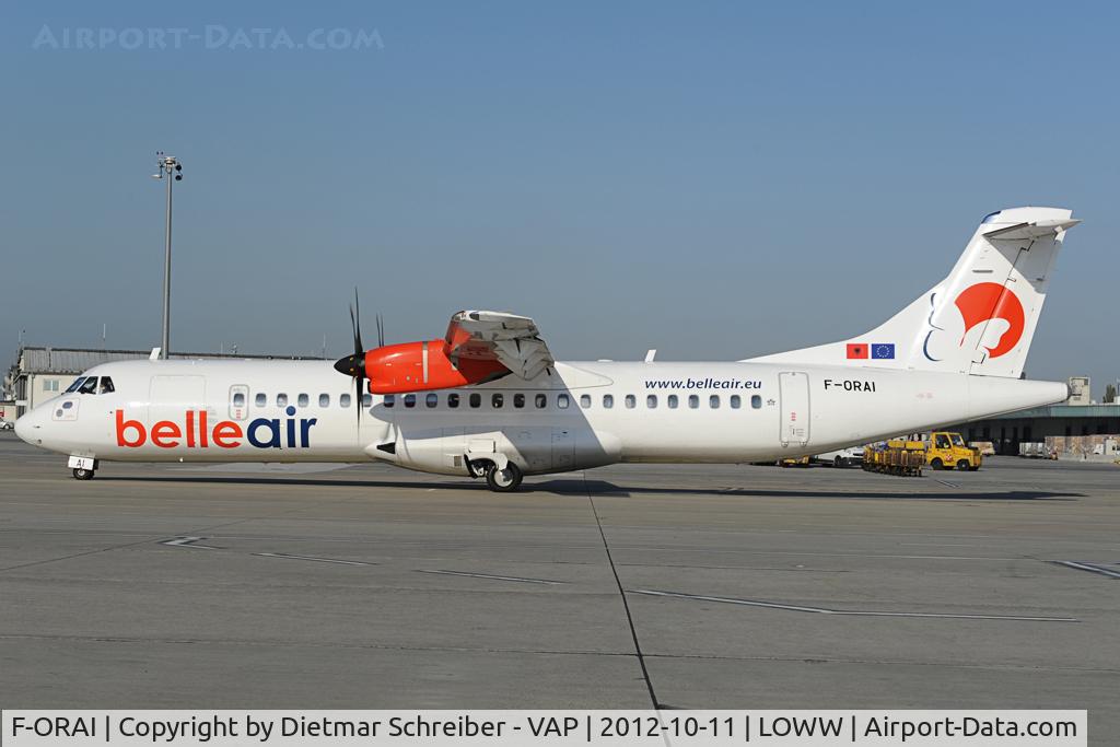 F-ORAI, 2010 ATR 72-212A C/N 908, Belle Air ATR72