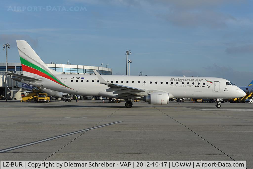 LZ-BUR, 2012 Embraer 190AR (ERJ-190-100IGW) C/N 19000551, Bulgaria Air Embraer 190