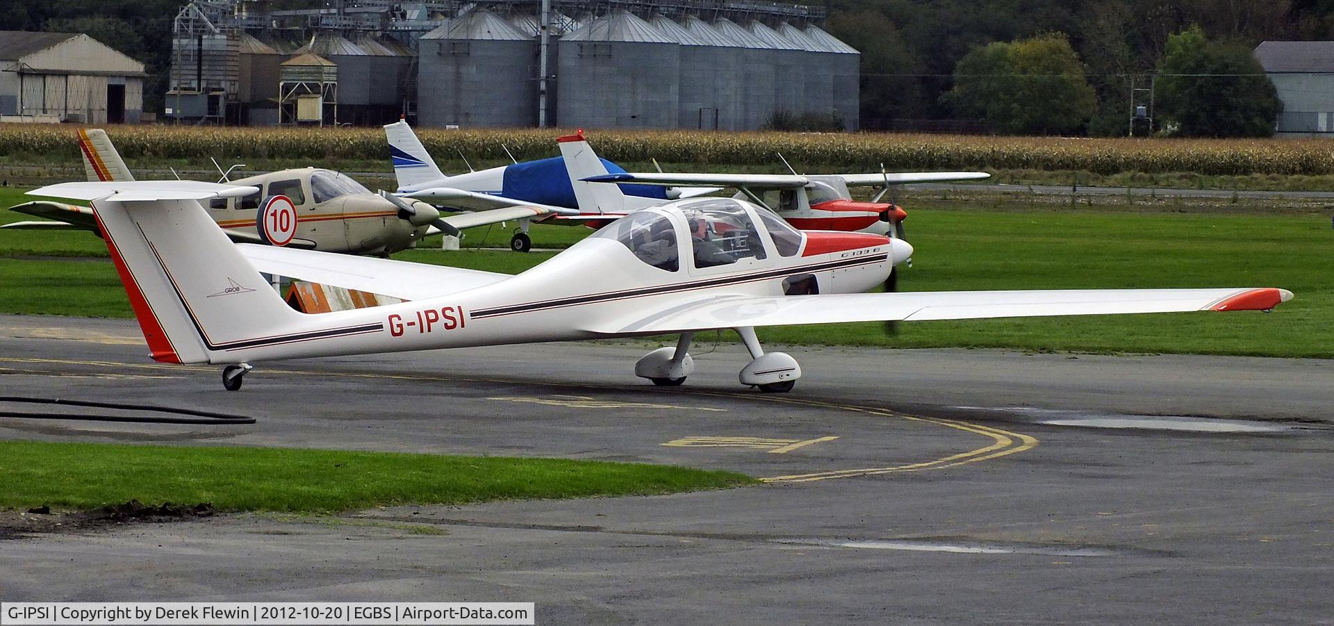 G-IPSI, 1986 Grob G-109B C/N 6425, EGBS resident.