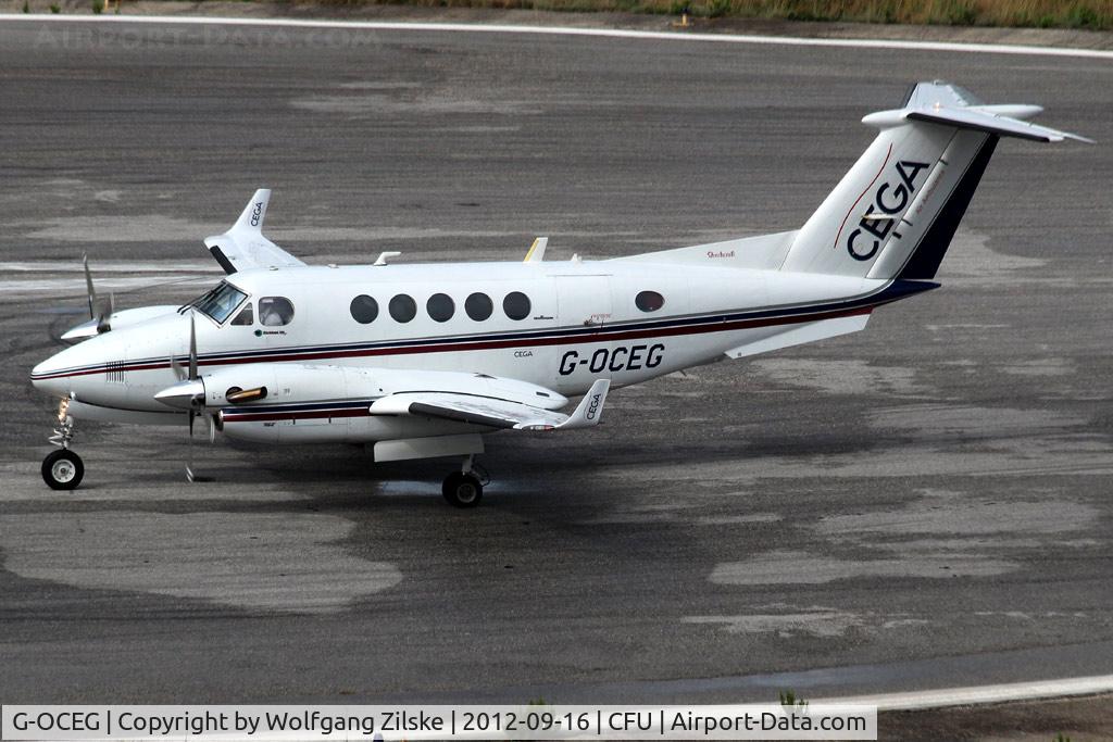 G-OCEG, 1980 Beech B200 King Air C/N BB-588, visitor