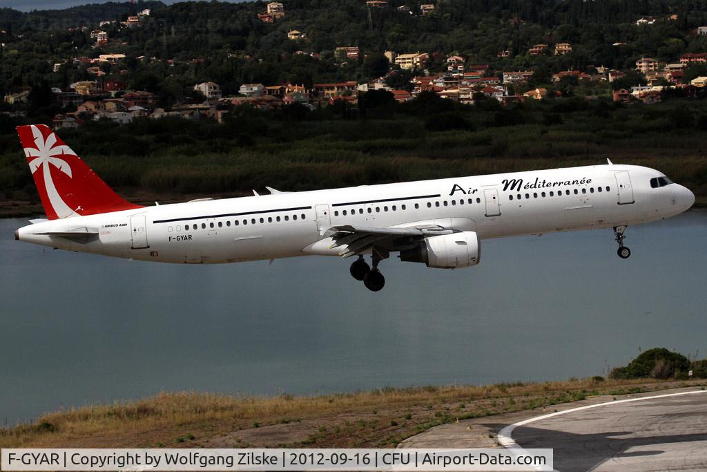 F-GYAR, 1995 Airbus A321-211 C/N 891, visitor