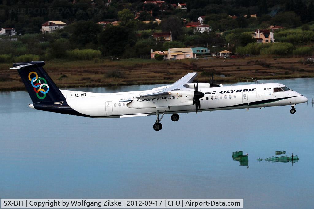 SX-BIT, 2007 De Havilland Canada DHC-8-402Q Dash 8 C/N 4148, visitor