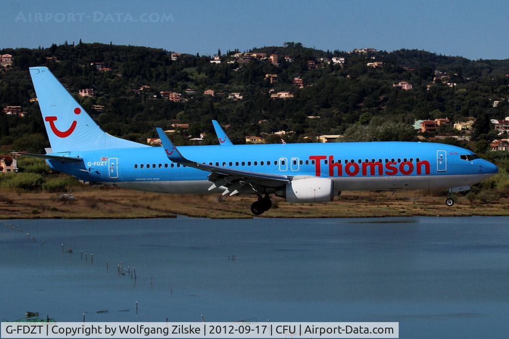 G-FDZT, 2011 Boeing 737-8K5 C/N 37248, visitor