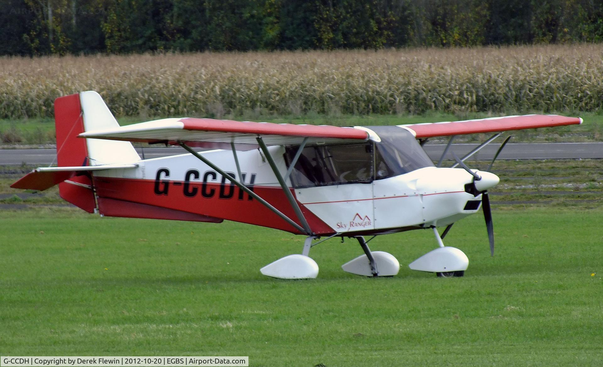 G-CCDH, 2003 Hepworth Skyranger 912(2) C/N BMAA/HB/233, EGBS resident.