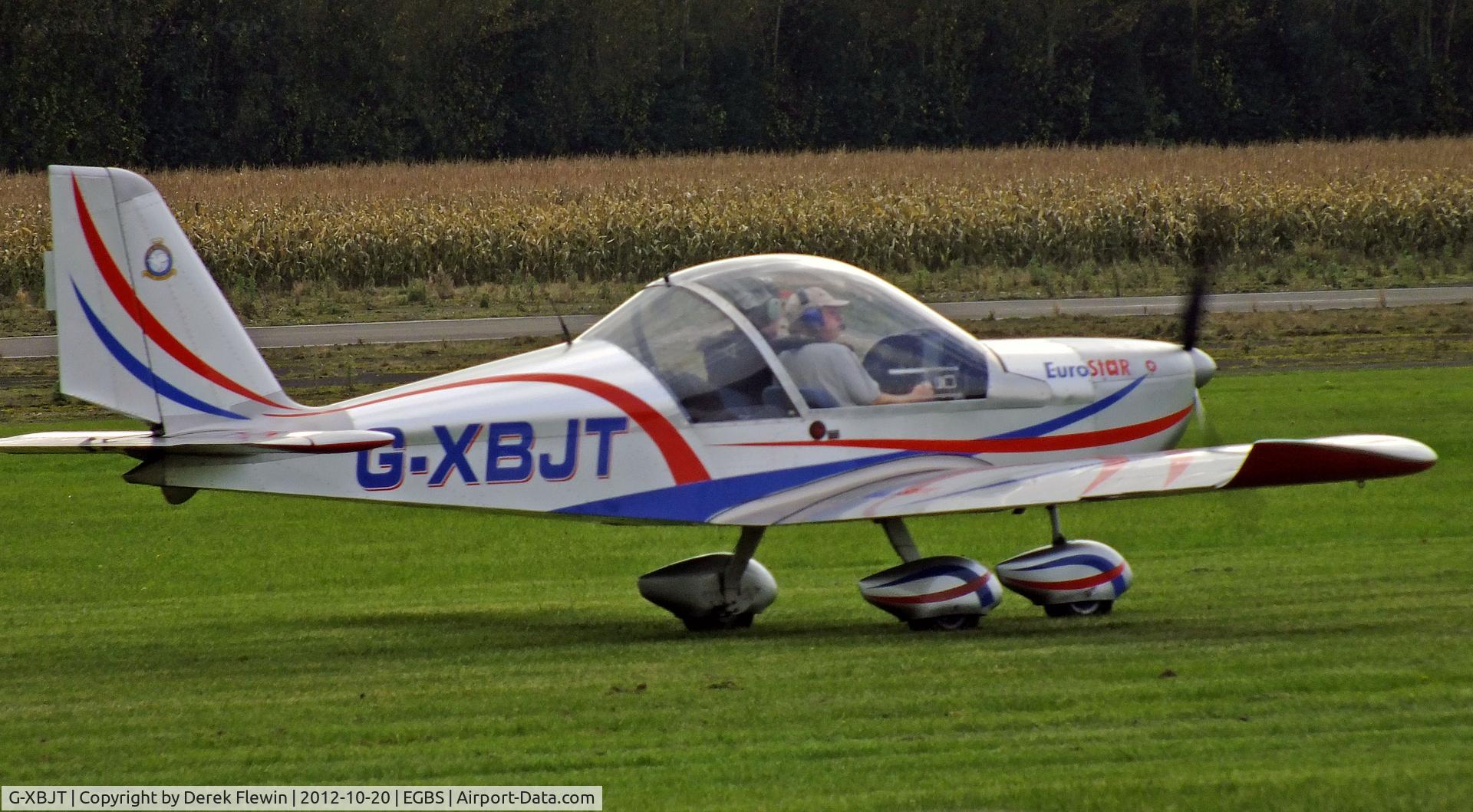 G-XBJT, 2002 Aerotechnik EV-97 Eurostar C/N PFA 315-13967, EGBS resident.