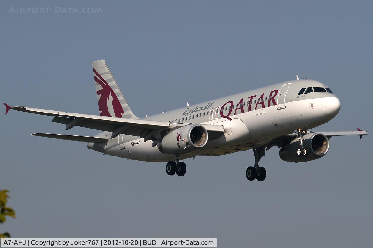 A7-AHJ, 2011 Airbus A320-232 C/N 4784, Qatar Airways