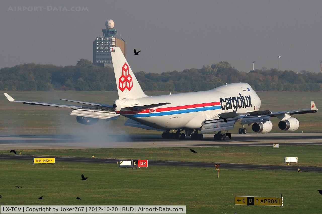 LX-TCV, 2002 Boeing 747-4R7F/SCD C/N 30401, Cargolux