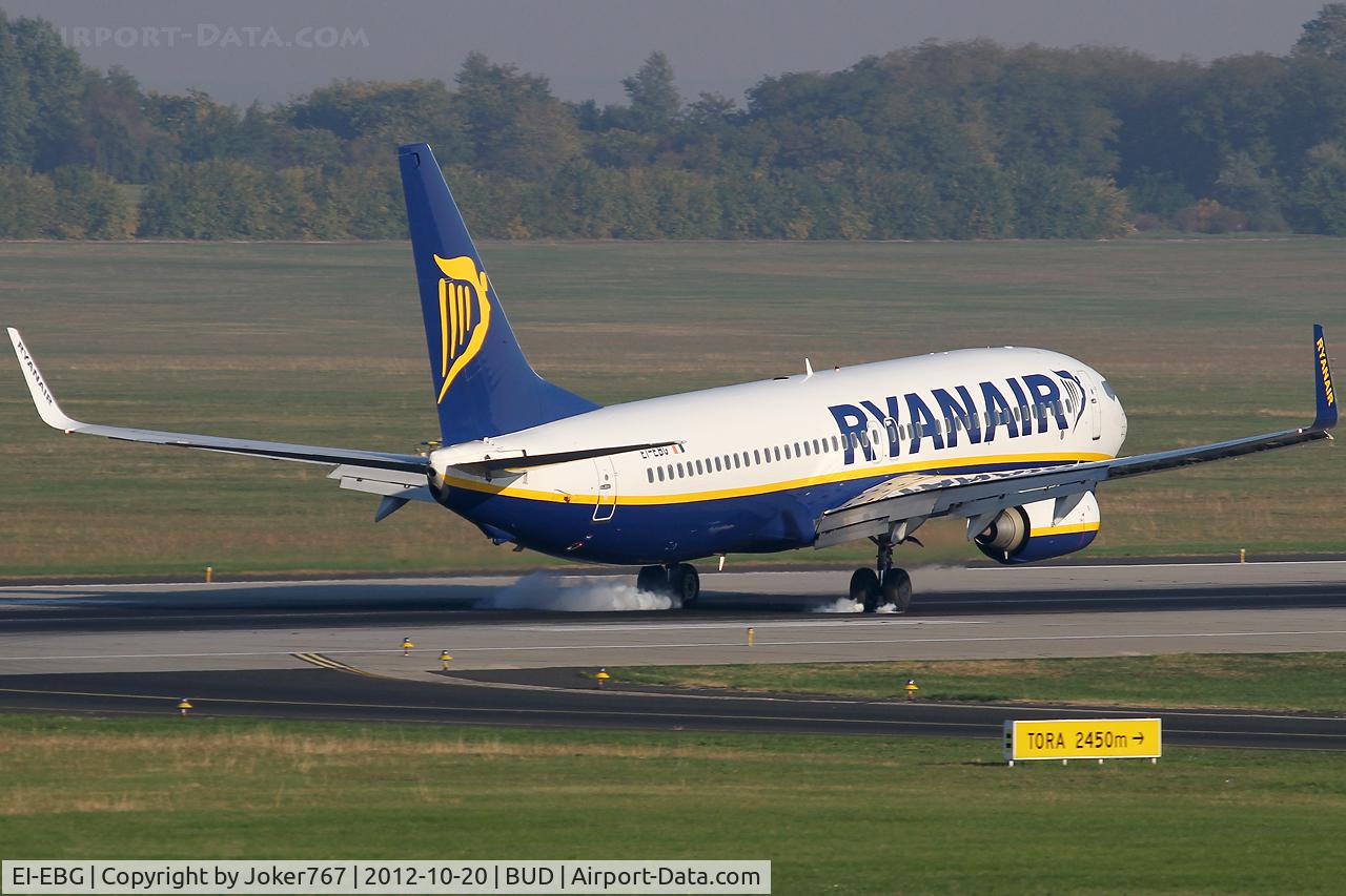 EI-EBG, 2009 Boeing 737-8AS C/N 37525, Ryanair