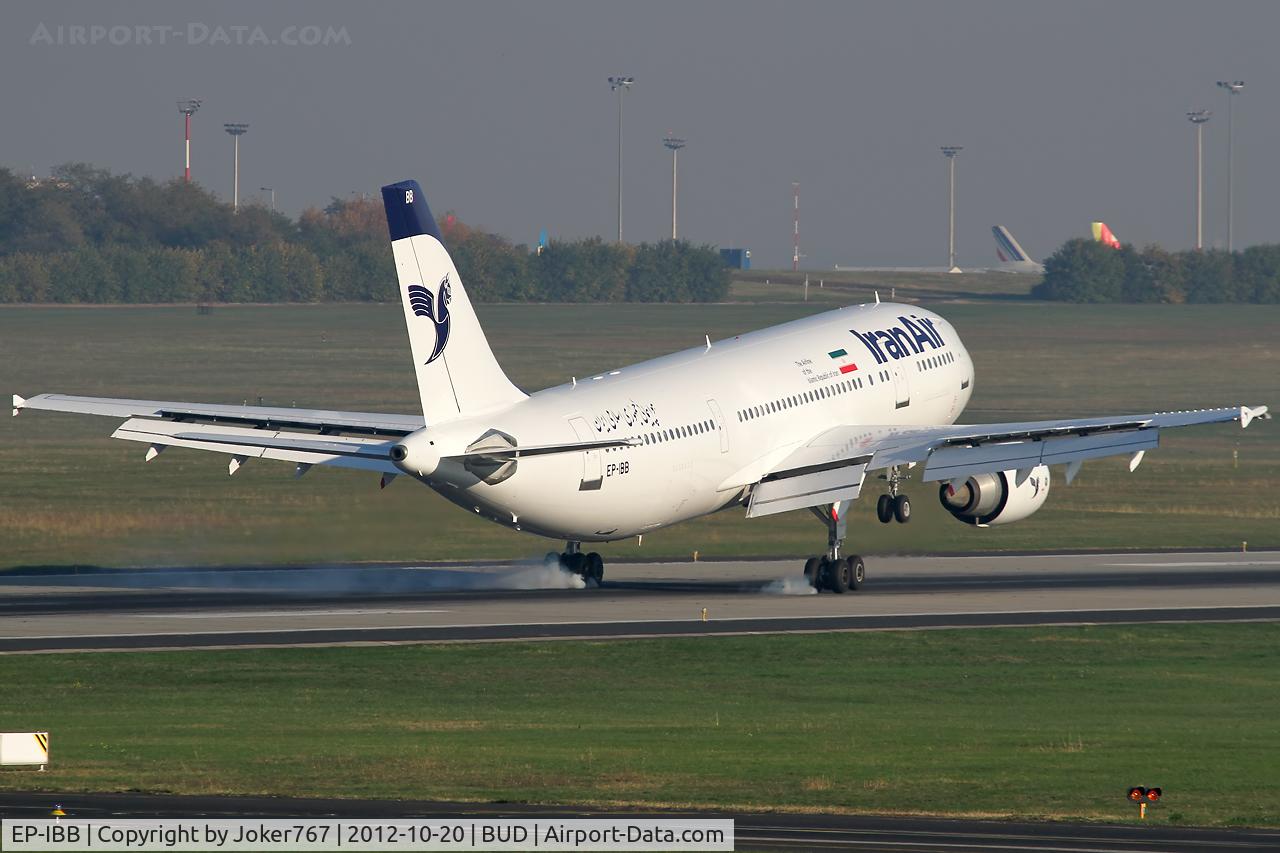 EP-IBB, 1994 Airbus A300B4-605R C/N 727, Iran Air