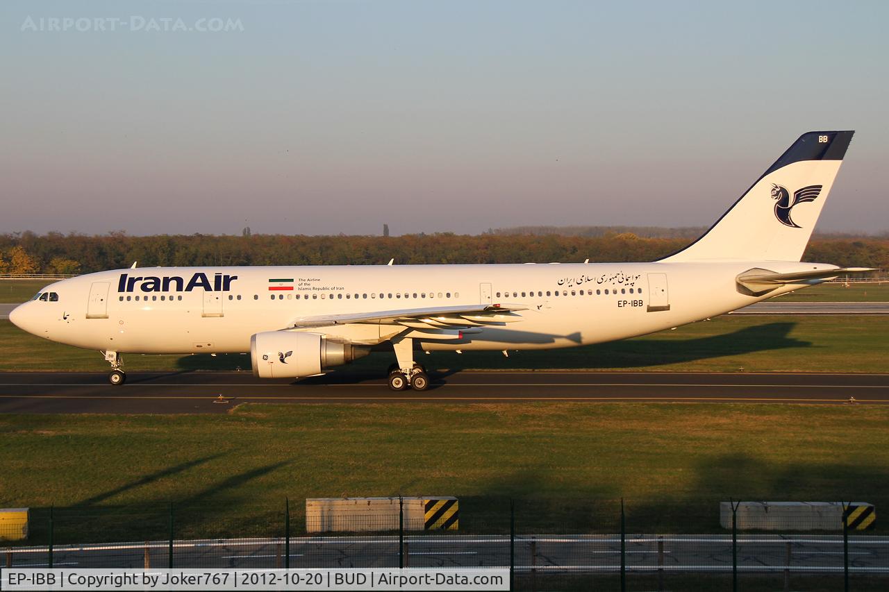 EP-IBB, 1994 Airbus A300B4-605R C/N 727, Iran Air