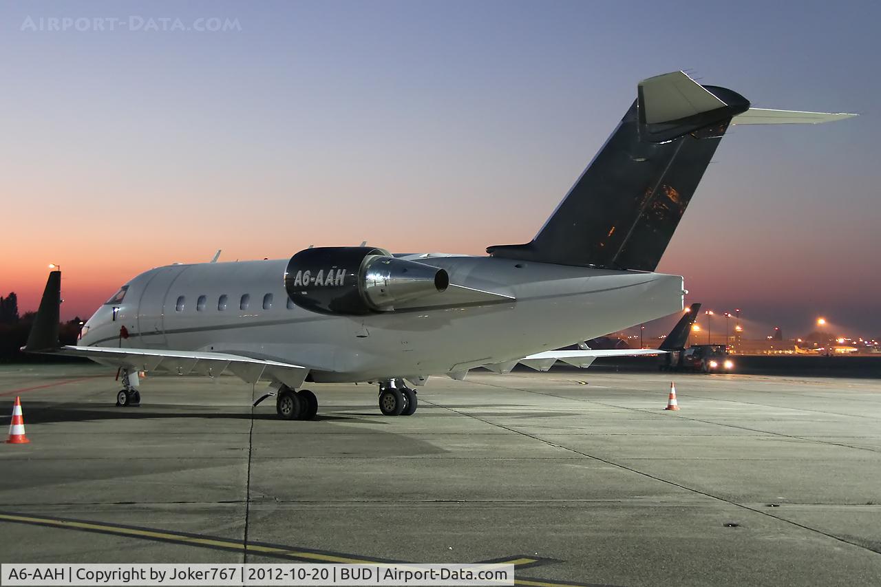 A6-AAH, 1998 Bombardier Challenger 604 (CL-600-2B16) C/N 5362, Execujet Middle East
