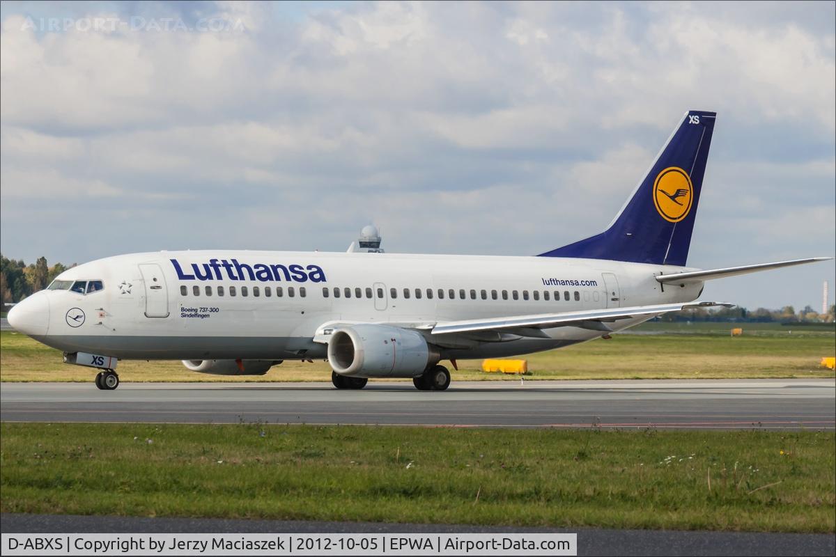 D-ABXS, 1988 Boeing 737-330 C/N 24280, Boeing 737-330