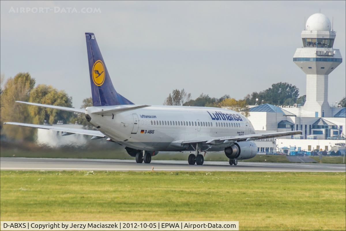 D-ABXS, 1988 Boeing 737-330 C/N 24280, Boeing 737-330