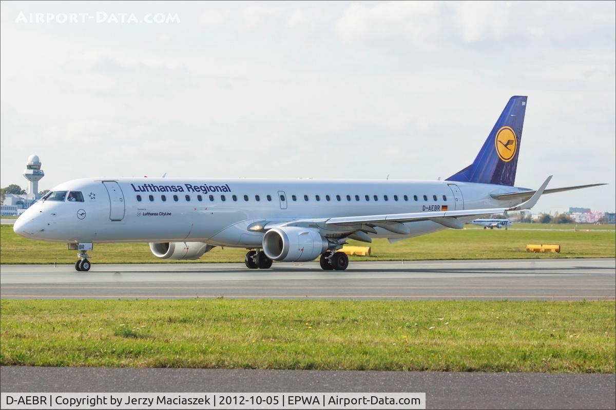 D-AEBR, 2012 Embraer 195LR  (ERJ-190-200LR) C/N 19000558, Embraer ERJ-195LR
