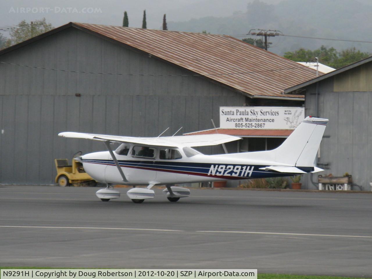 N9291H, 1975 Cessna 172M C/N 17266071, 1975 Cessna 172M SKYHAWK II, Lycoming O-320-E2D 150 Hp, newly refinished, taxi
