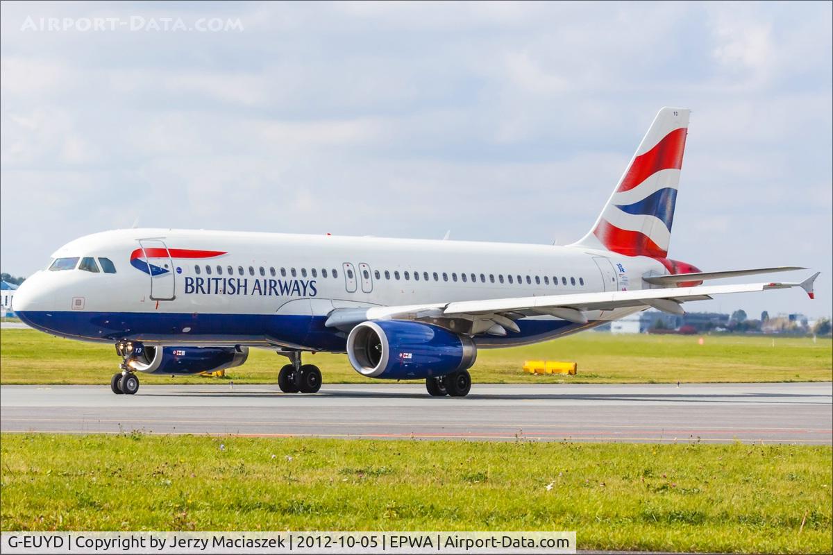 G-EUYD, 2008 Airbus A320-232 C/N 3726, Airbus A320-232,
