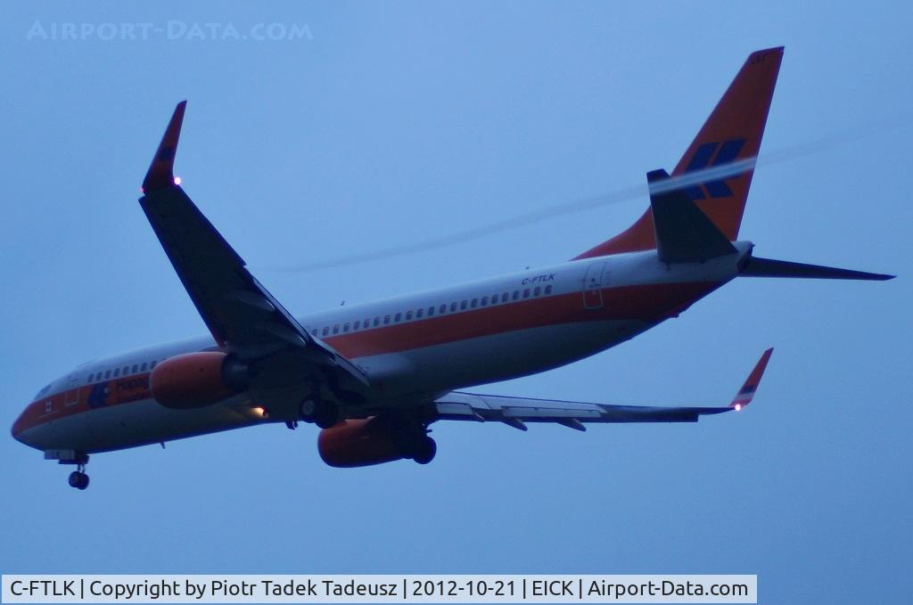 C-FTLK, 2008 Boeing 737-8K5 C/N 35143, Ireland