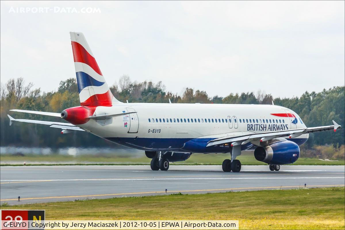G-EUYD, 2008 Airbus A320-232 C/N 3726, Airbus A320-232,