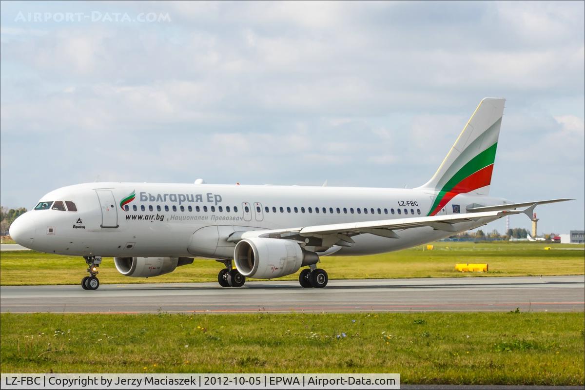 LZ-FBC, 2005 Airbus A320-214 C/N 2540, Airbus A320-214