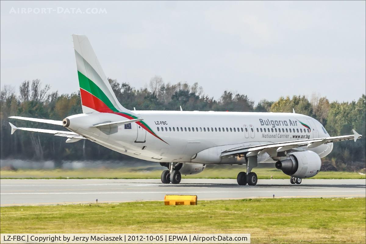 LZ-FBC, 2005 Airbus A320-214 C/N 2540, Airbus A320-214