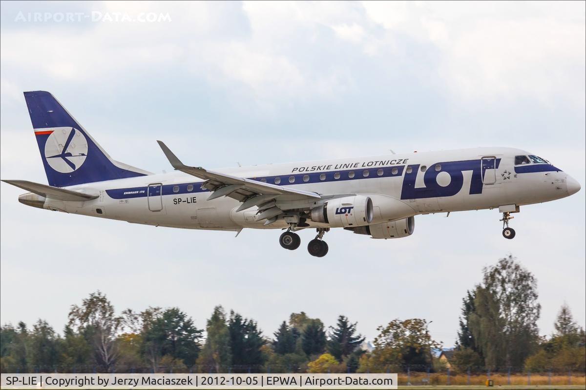 SP-LIE, 2006 Embraer 175LR (ERJ-170-200LR) C/N 17000153, Embraer ERJ-175