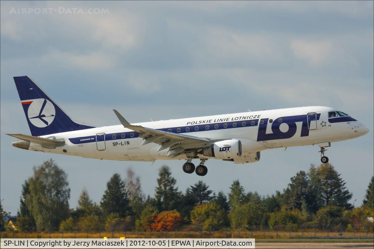SP-LIN, 2010 Embraer 175LR (ERJ-170-200LR) C/N 17000313, Embraer ERJ-170-200LR