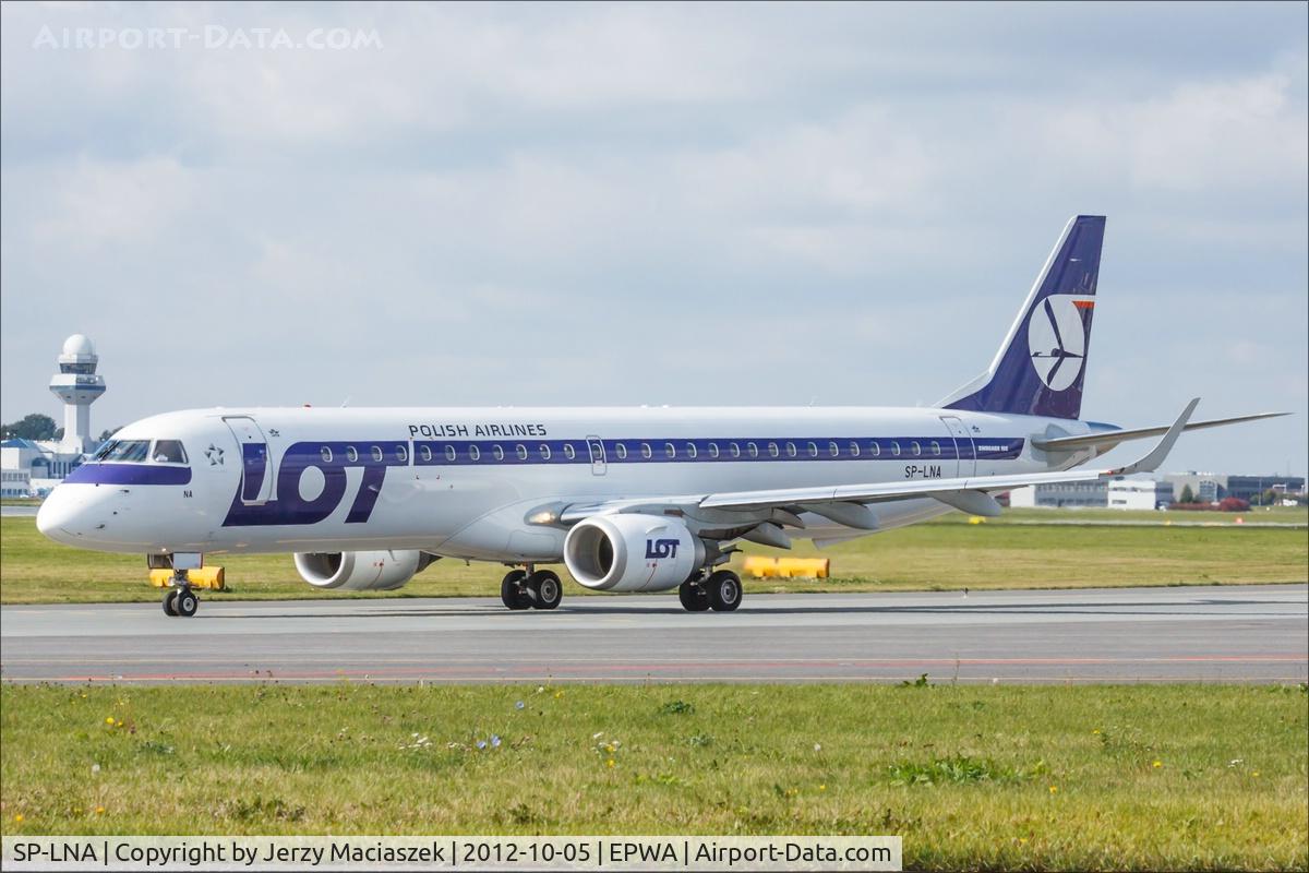 SP-LNA, 2011 Embraer 195LR (ERJ-190-200LR) C/N 19000415, Embraer ERJ 190-100 LR,