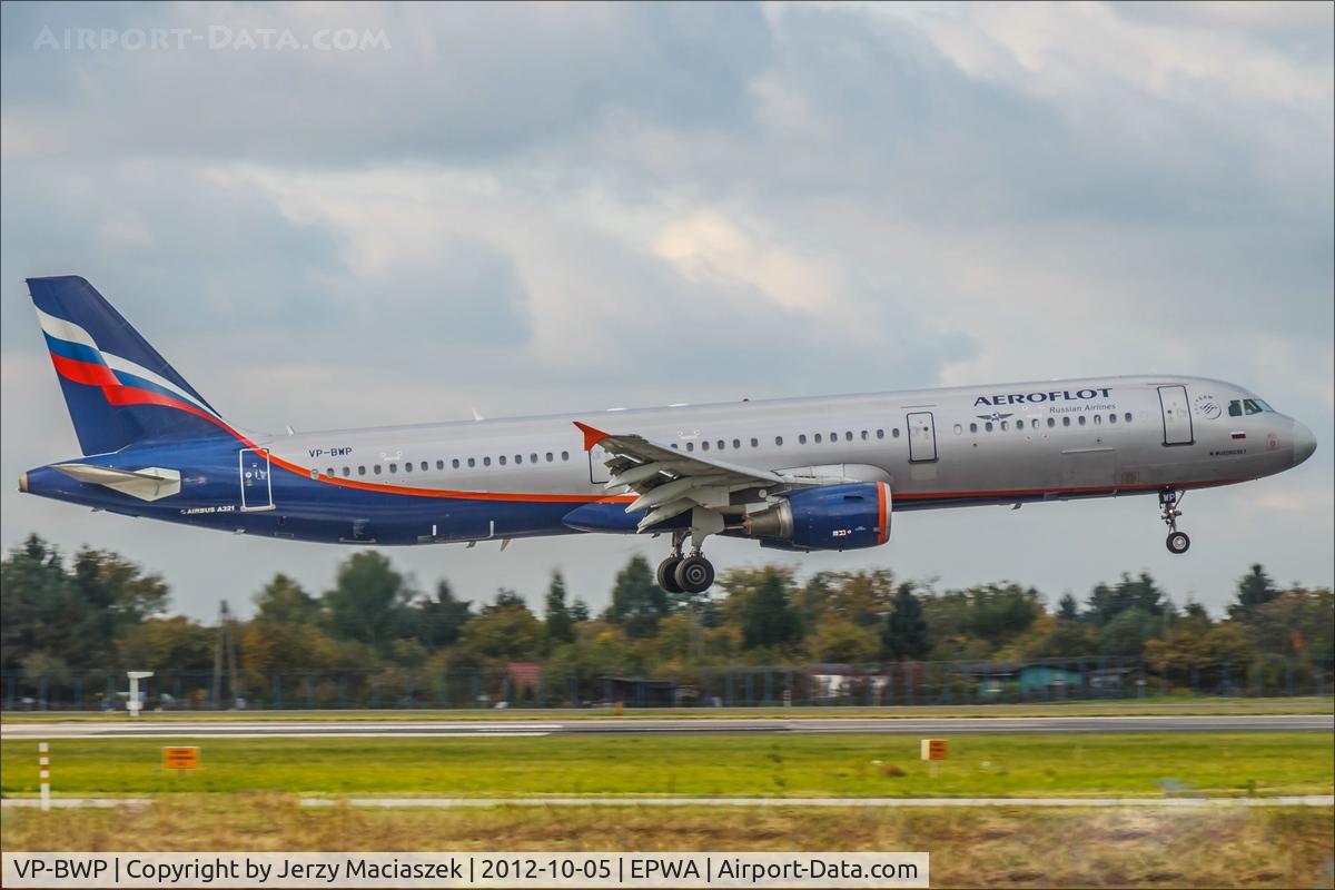 VP-BWP, 2004 Airbus A321-211 C/N 2342, Airbus A321-211