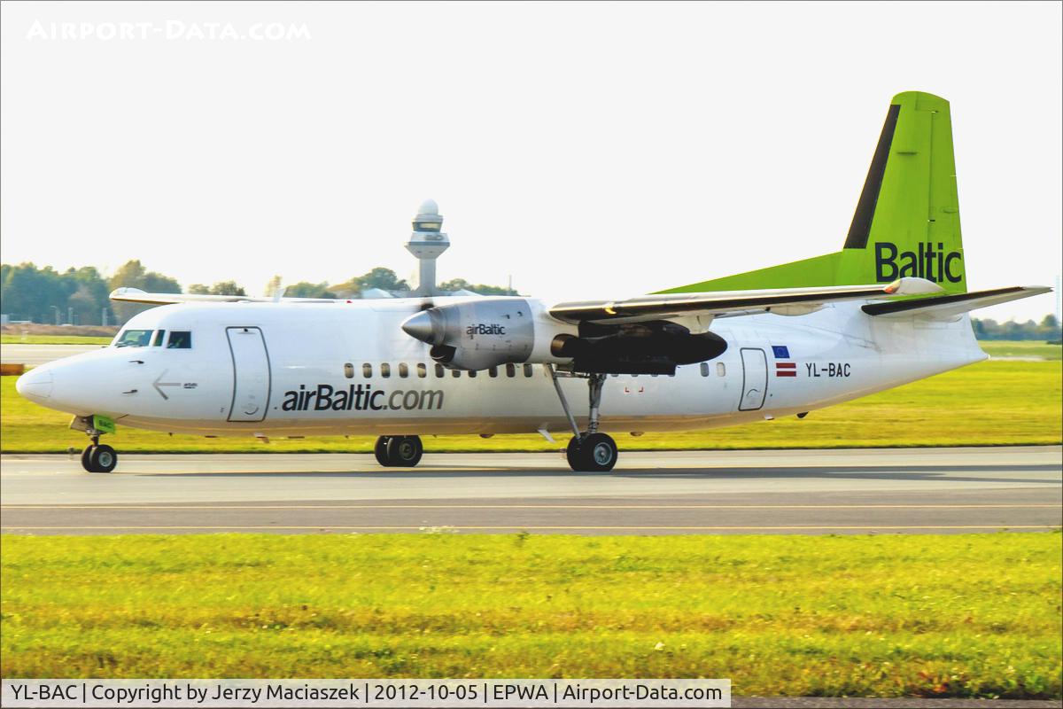 YL-BAC, 1991 Fokker 50 C/N 20216, Fokker 50,