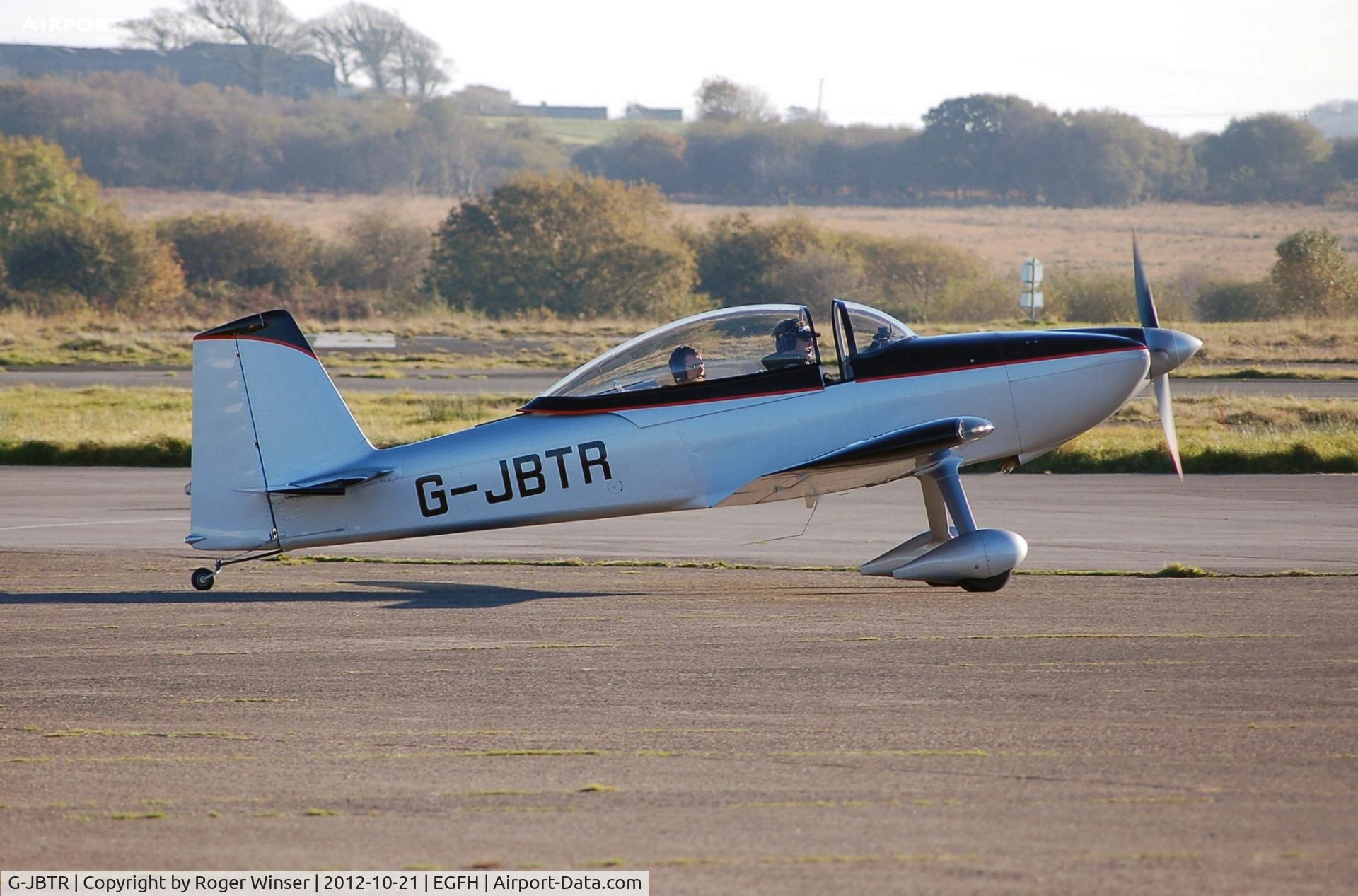 G-JBTR, 2006 Vans RV-8 C/N PFA 303-14562, Visiting Vans RV-8. Awarded best kit built and best RV at the LAA Sywell Rally 2012.