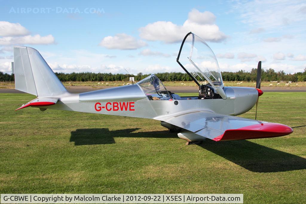 G-CBWE, 2002 Aerotechnik EV-97 Eurostar C/N PFA 315-13958, Aerotechnik EV-97 Eurostar, Great North Fly-In, Eshott Airfield UK, September 2012.