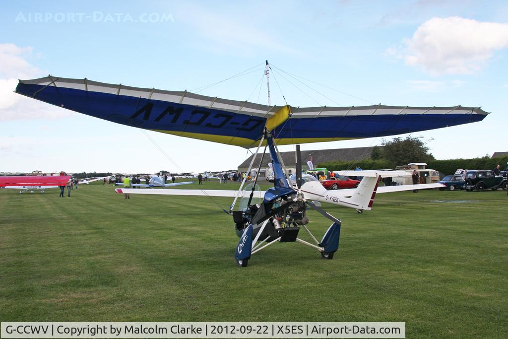 G-CCWV, 2004 Mainair PEGASUS QUIK C/N 8043, Mainair Pegasus Quik , Great North Fly-In, Eshott Airfield UK, September 2012.