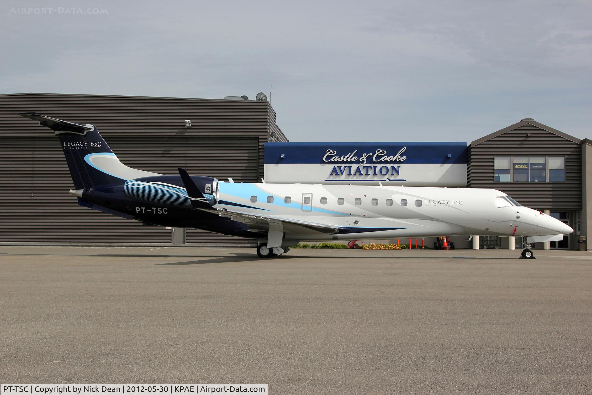 PT-TSC, 2012 Embraer EMB-135BJ Legacy 650 C/N 14501149, KPAE/PAE