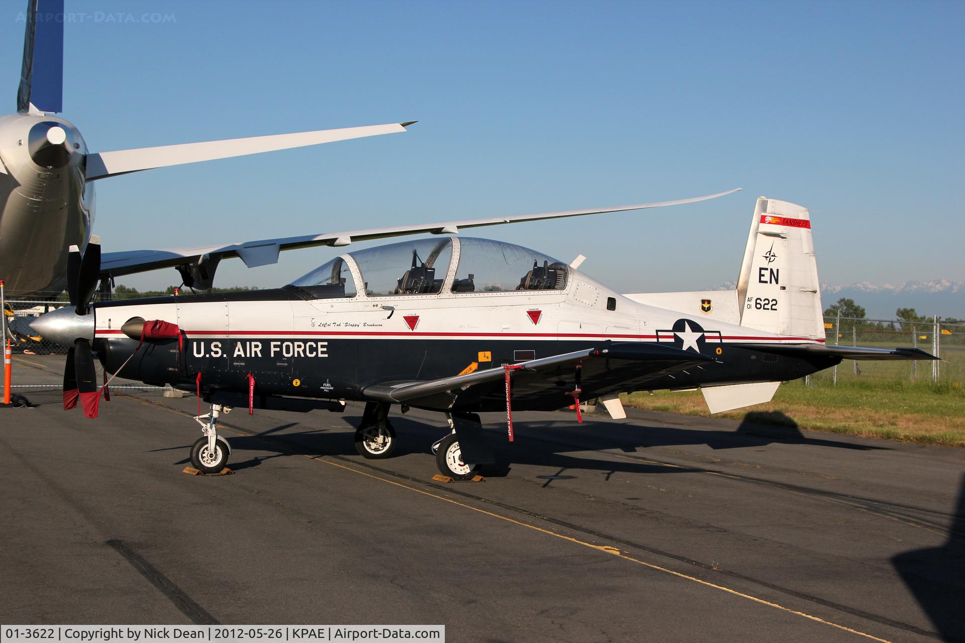 01-3622, Raytheon T-6A Texan II C/N PT-153, KPAE/PAE