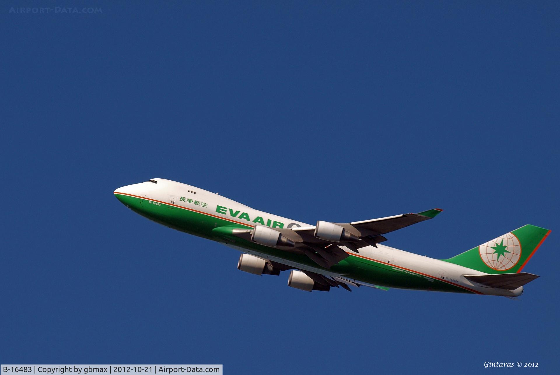 B-16483, 2002 Boeing 747-45EF (SCD) C/N 30609, After take-off from JFK