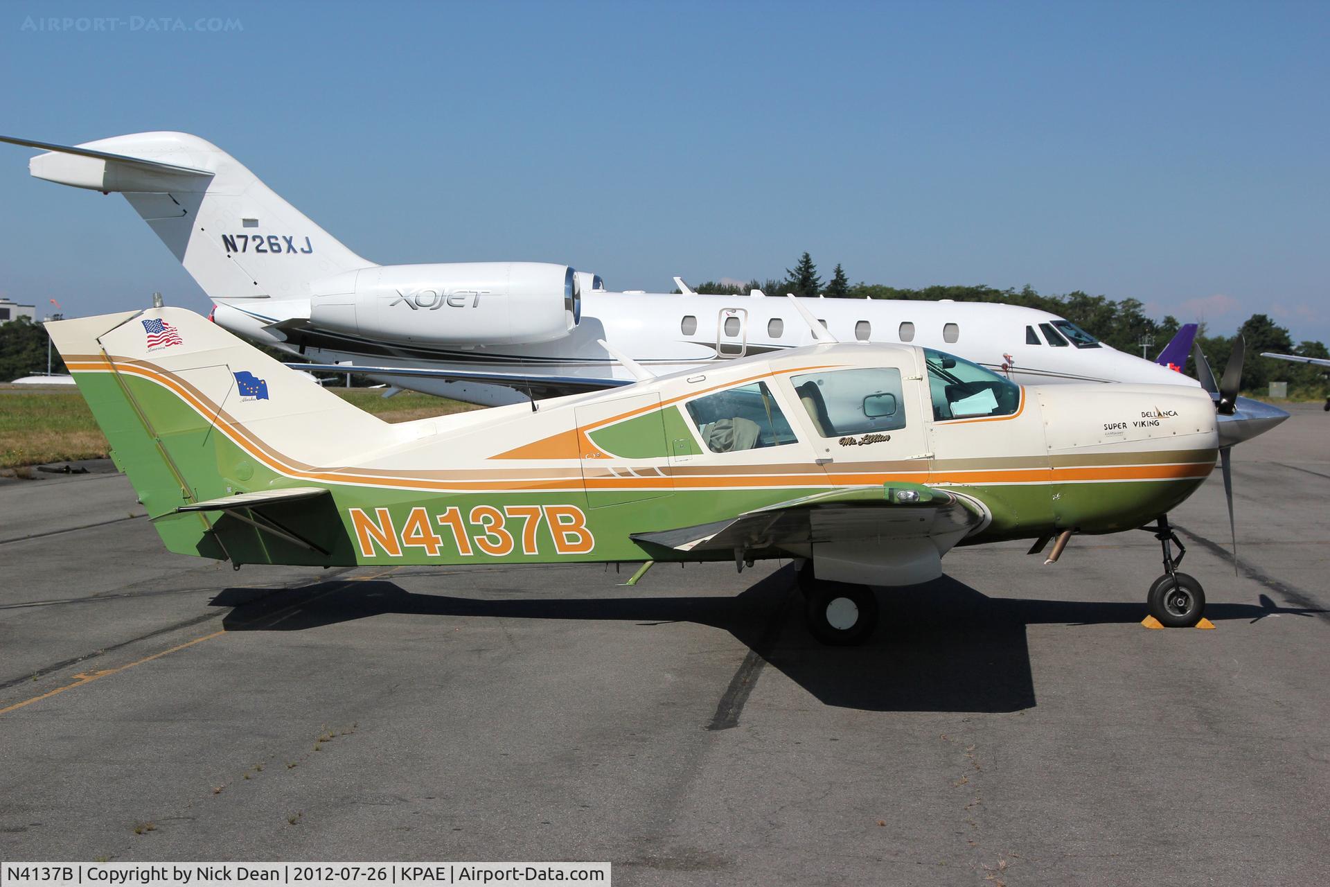 N4137B, 1974 Bellanca 17-30A Viking C/N 75-30738, KPAE/PAE