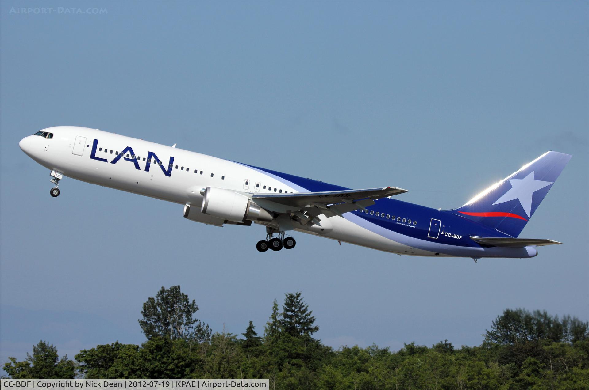 CC-BDF, 2012 Boeing 767-316/ER C/N 41746, KPAE/PAE